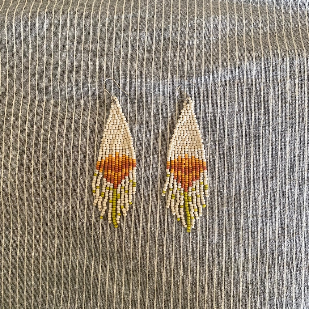 California Poppy Earrings